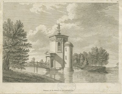 Shugborough - Temple of the Winds by James Fittler