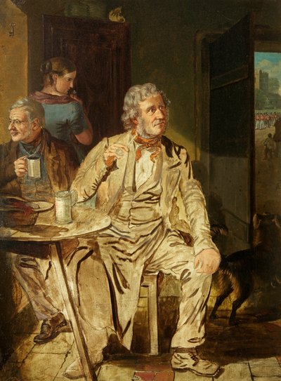 Study for a Tavern Scene by James Flewitt Mullock