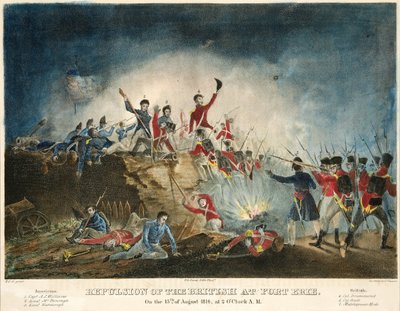 Repulsion of the British at Fort Erie, on the 15th August, 1814, at 2 o