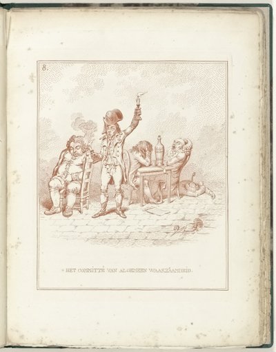 Committee of General Vigilance, 1795 by James Gillray (possibly)