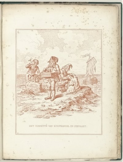 Committee of Commerce and Navigation, 1795 by James Gillray (possibly)