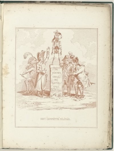 Committee of Military Affairs, 1795 by James Gillray (possibly)