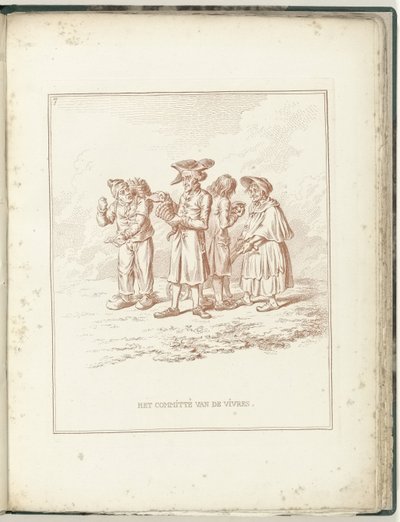 Committee of Provisions and Necessities, 1795 by James Gillray (possibly)