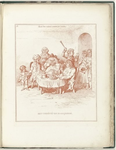 Committee for the Needy, 1795 (Het Committé van Noodlydende) (Hollandia Regenerata) by James Gillray (possibly)