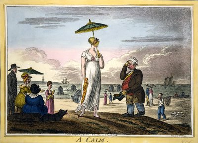 A Calm, pub. H Humphrey, London, 1810 by James Gillray
