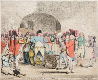A New Way to Pay the National Debt by James Gillray