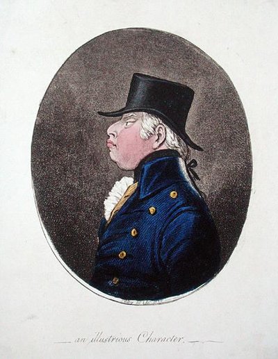 An Illustrious Character by James Gillray