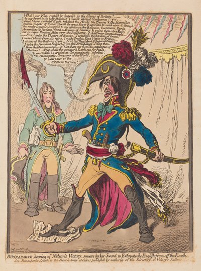 Bonaparte hearing of Nelson