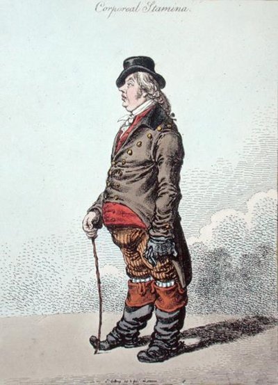 Corporeal Stamina by James Gillray