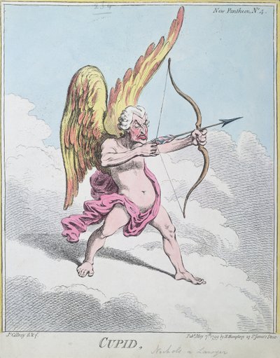 Cupid, published by Hannah Humphrey in 1799 by James Gillray