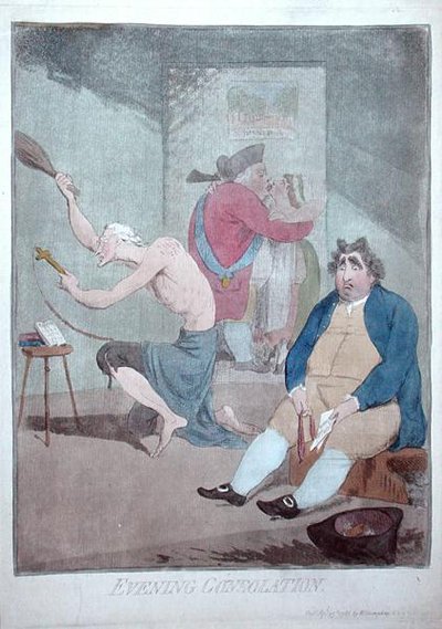 Evening Consolation by James Gillray