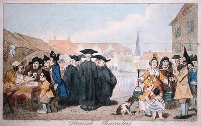 Flemish Characters by James Gillray