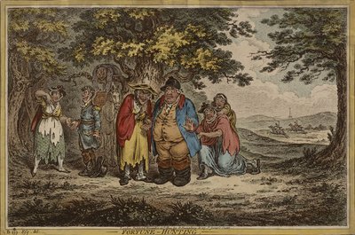 Fortune Hunting, published November 20 by James Gillray
