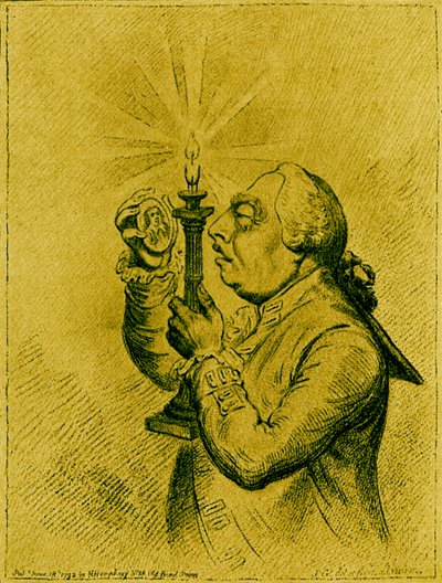 George III Caricature by James Gillray by James Gillray