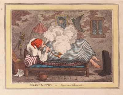German Luxury or Repos a LAllemande by James Gillray