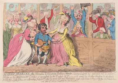 Harry Jenkins, the Masculine & Feminine Bellows Mender by James Gillray
