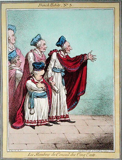 Les Membres du Conseil des Cinq Cents, plate 3 of 