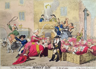 Market Day by James Gillray