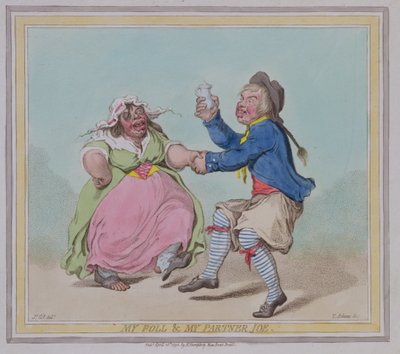 My Poll and My Partner Joe, Engraved by T. Adams by James Gillray