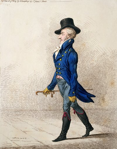 Portrait of a Man by James Gillray