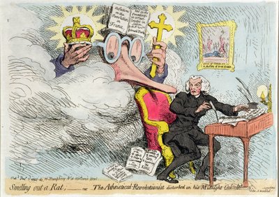 Smelling out a Rat, or The Atheistical-Revolutionist disturbed in his Midnight 