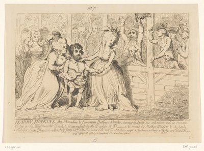 Caricature of English Domestic Politics, 1788 by James Gillray