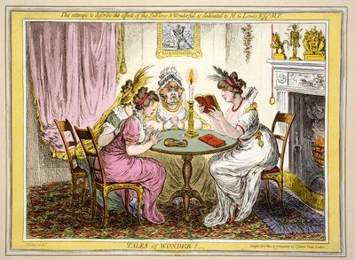 Tales of Wonder, pub. H. Humphrey, London, 1802 by James Gillray
