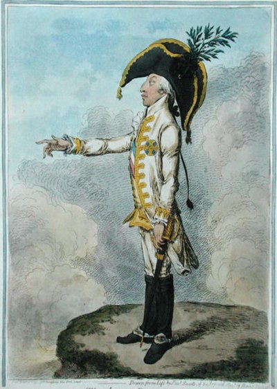 The Archduke by James Gillray