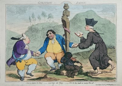 The Coalition-Dance by James Gillray