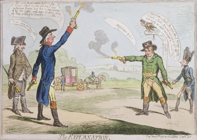 The Explanation by James Gillray