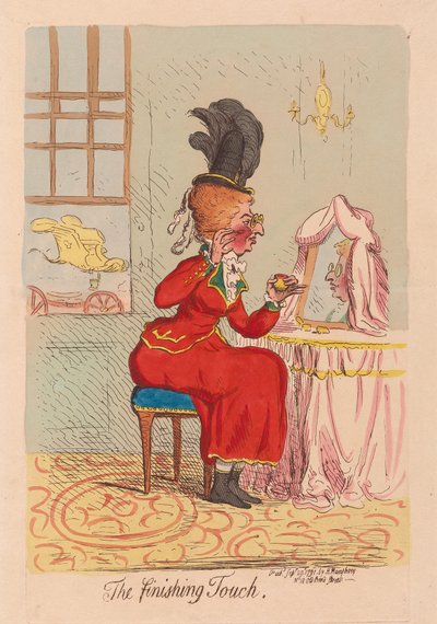 The Finishing Touch by James Gillray