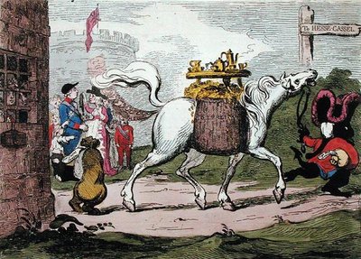 The Legacy by James Gillray