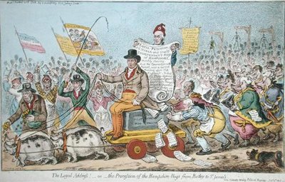 The Loyal Address! or The Procession of the Hampshire Hogs from Botley to St. James