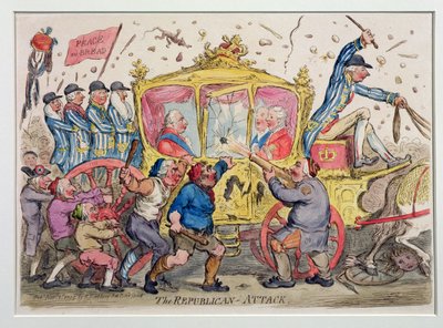 The Republican Attack by James Gillray