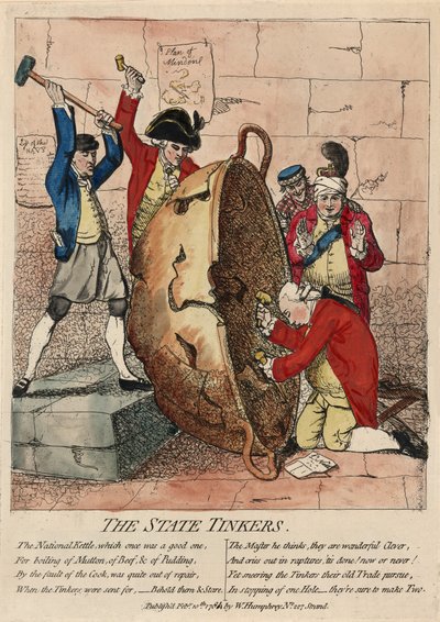 The State Tinkers, published by W. Humphrey by James Gillray