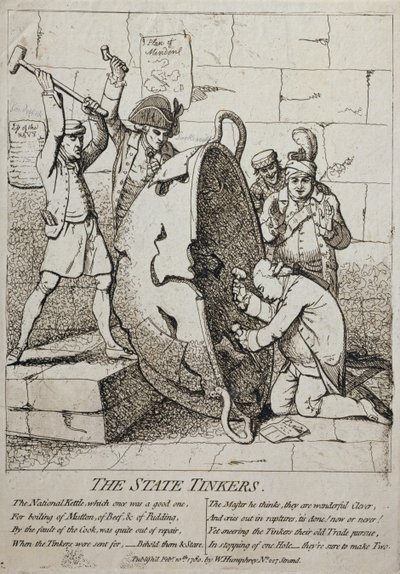 The State Tinkers by James Gillray