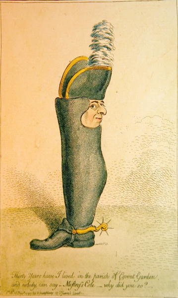 Thirty Years have I lived in the parish of Covent Garden by James Gillray
