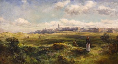 St Andrews from the Golf Course by James Gustavus Hope Spindler
