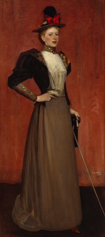 Maggie Hamilton (Mrs A.N. Paterson) by James Guthrie