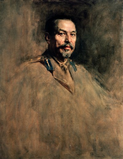 Portrait of Louis Botha, South African Politician, Painting by James Guthrie by James Guthrie