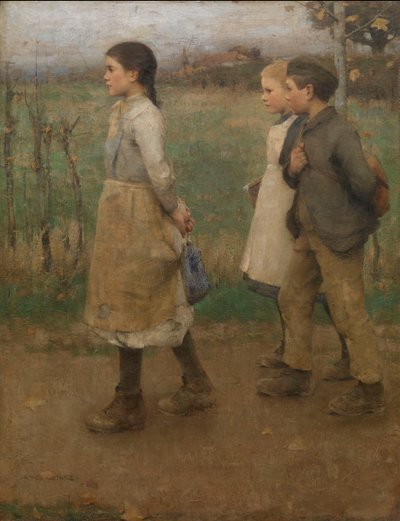 Schoolmates, c.1884 by James Guthrie