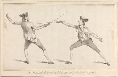 De la Parade de Quarte au Dedans des Armes sur le Coup de Quarte by James Gwin