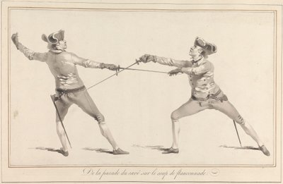 From the Parade of the Cavé on the Coup de Flanconnade by James Gwin