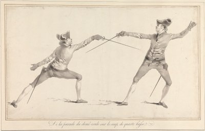 On the Parade of the Half-Circle with the Cut of Low Quarte by James Gwin