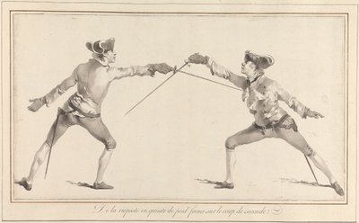 De la Risposte en Quinte de Pied Forme sur le Coup de Seconde by James Gwin