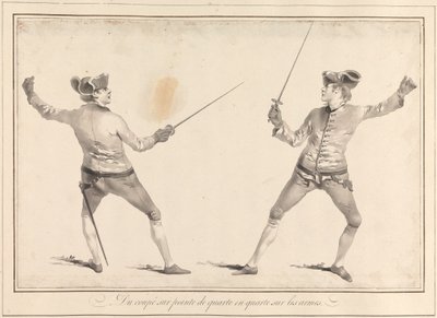 The Coupé on Pointe de Quarte in Quarte on the Arms by James Gwin