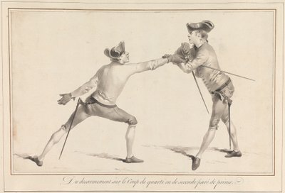 On Disarmament with the Cut of Quarte or Seconde Parried by Prime by James Gwin