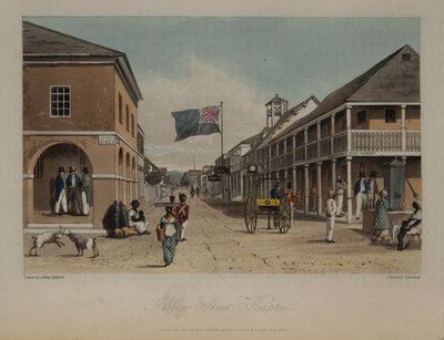 Harbour Street, Kingston by James Hakewill