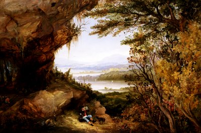 Scene on the Hudson Rip Van Winkle by James Hamilton