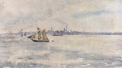 Birkenhead from the River by James Hamilton Hay